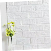 3D cushioning form wall panels brick